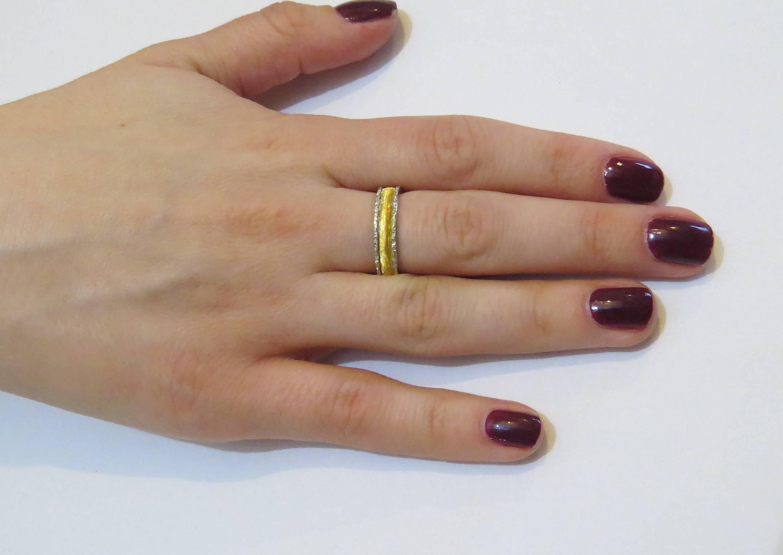 Women's Buccellati Gold Wedding Band Ring 