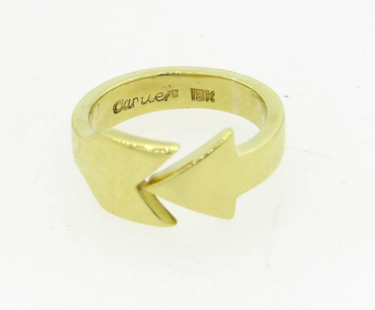 cartier arrow ring