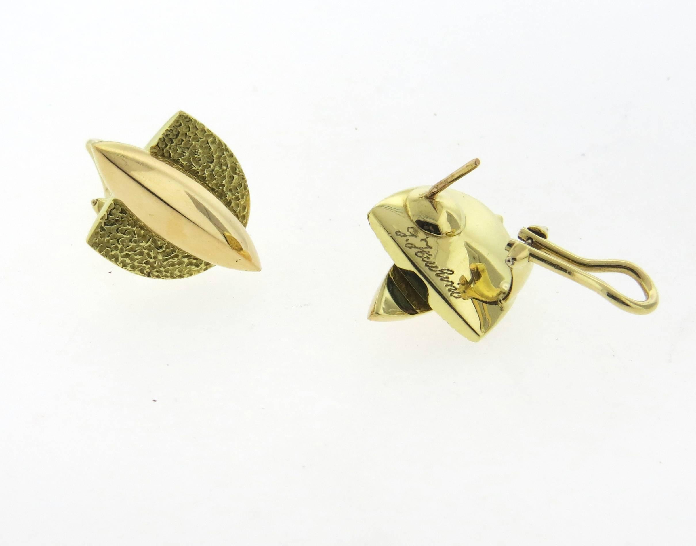 giorgio facchini gold ear clips