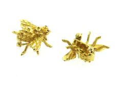 Tiffany & Co. Ruby Gold Bee Brooch Set