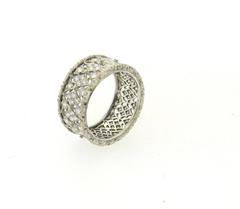 Buccellati Gorgeous Diamond Gold Wedding Band Ring