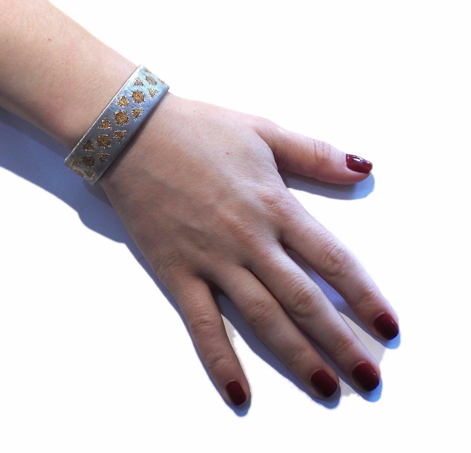 Women's Buccellati Gold Sterling Silver Cuff Bracelet