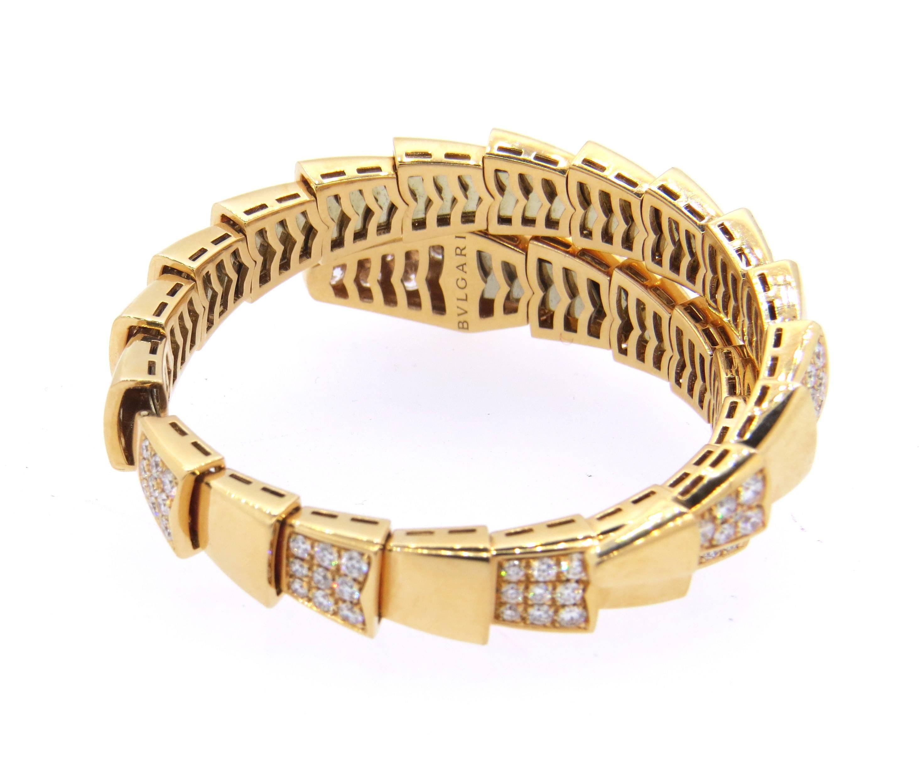 bulgari serpenti diamond bracelet