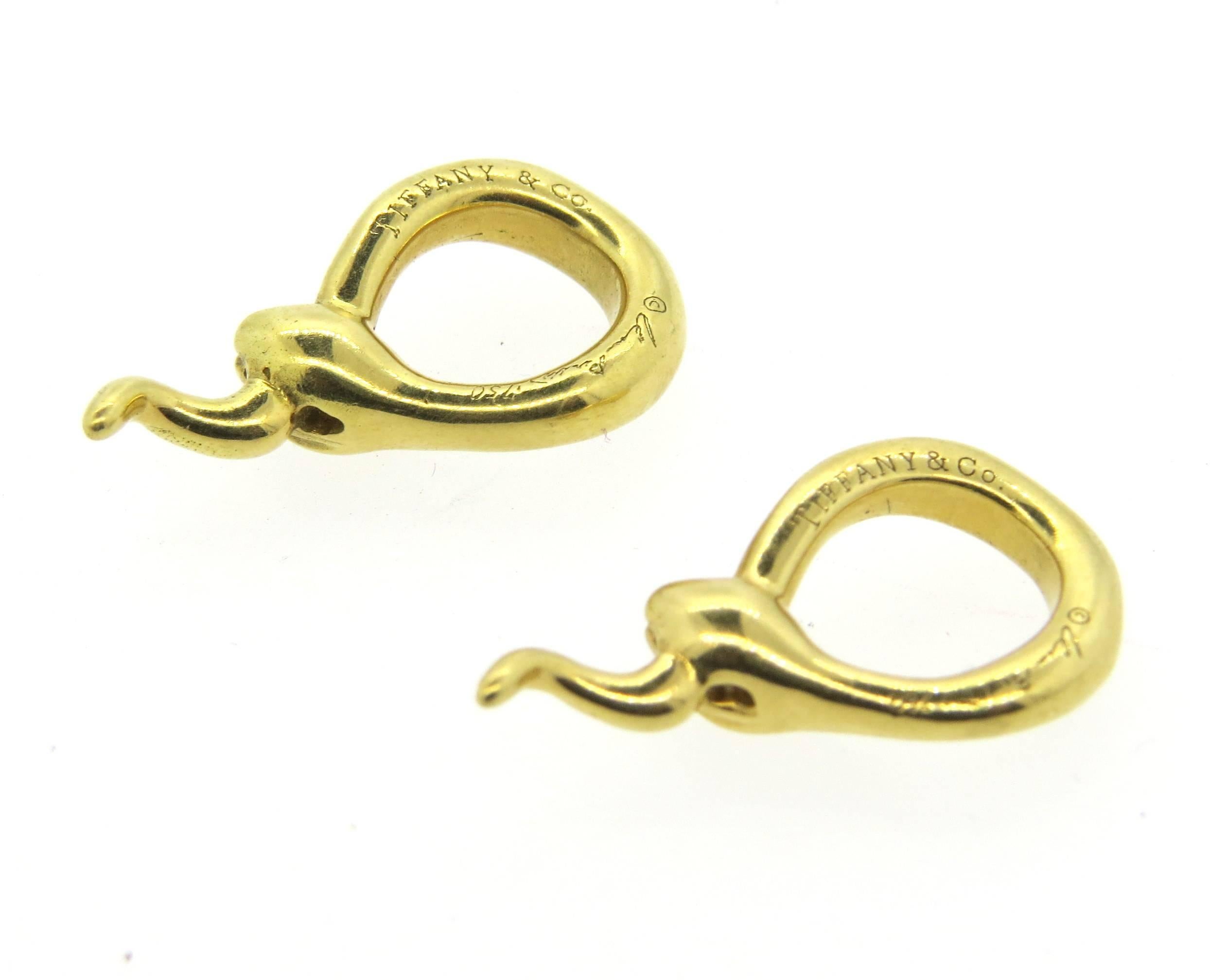 elsa peretti snake earrings