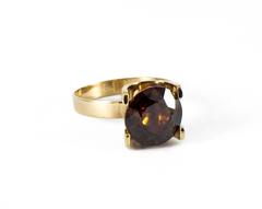 Avant Garde Natural Zircon Ring-Made in Finland