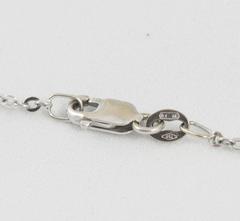 White Gold Diamond and Heart Necklace