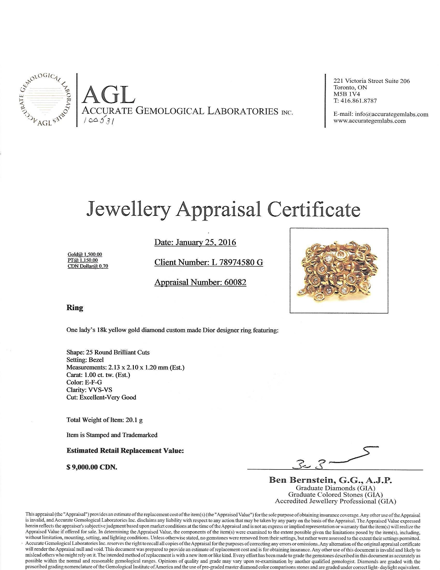 Dior Diamond and Gold 