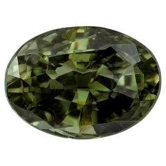 Alexandrite naturelle de 0.85 carats, accompagnée d'un rapport du GIA