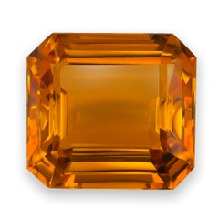 Citrino naranja natural de 44,56 quilates