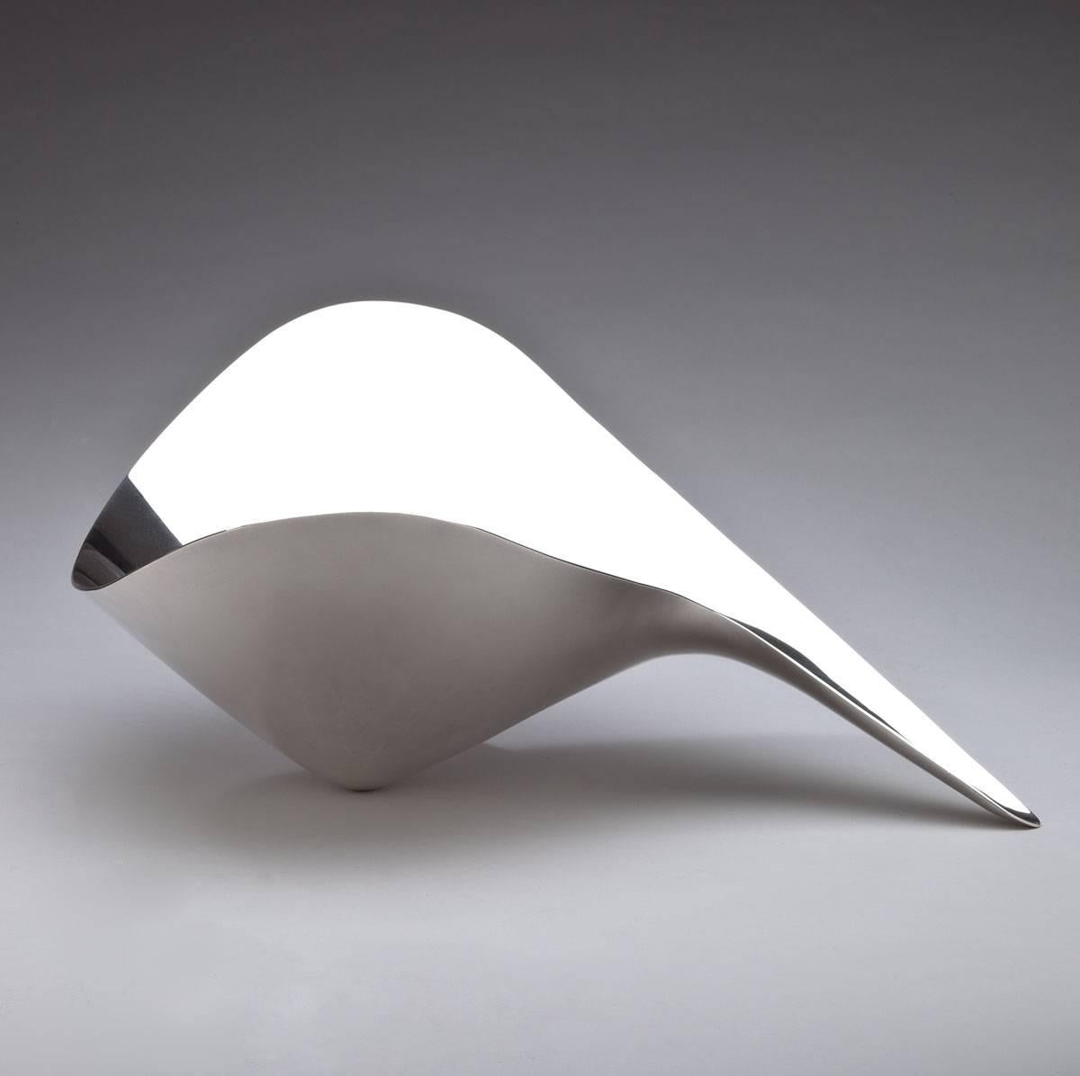Georg Jensen Fruit Bowl No. 1068 by Henning Koppel In Excellent Condition For Sale In Mt. Kisco, NY