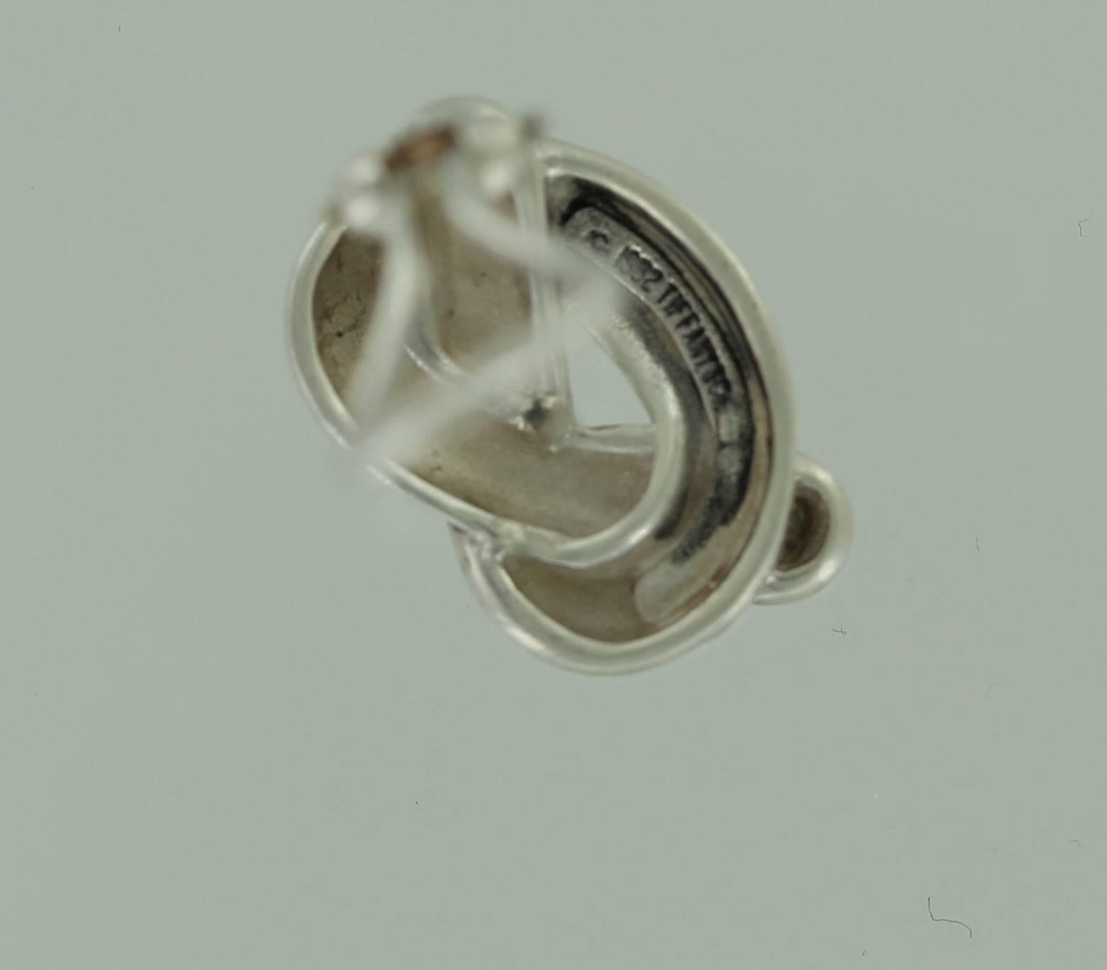 Women's Tiffany & Co. Love Knot sterling silver earrings For Sale