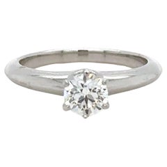 Used Tiffany & Co. Engagement Ring 0.59ct