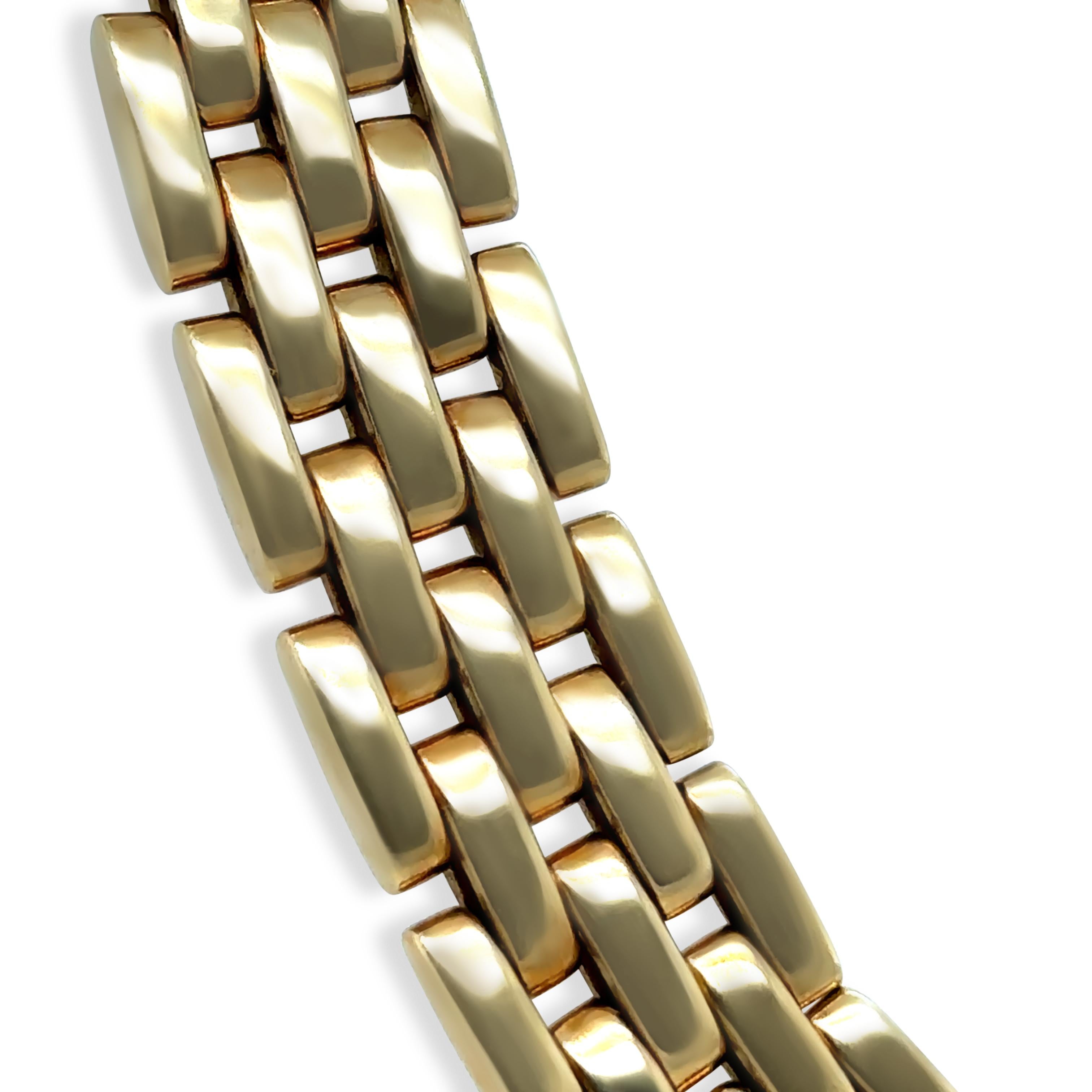Cartier Maillon Panthère Collar de oro amarillo de 18 ct 148,73 g en venta 1