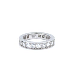 Graff 18ct White Gold Diamond Eternity Ring 1.80ct 5.53g