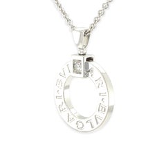 Bvlgari 18ct White Gold Bvlgari Bvlgari Diamond Necklace 0.07ct