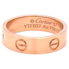 Cartier 18ct Yellow Gold LOVE Ring 6.34g