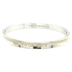 Tiffany & Co. Sterling Silver 1837 Vintage Bangle Bracelet 33.59g