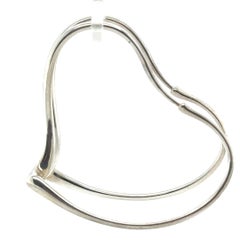 Tiffany & Co. Sterling Silver Elsa Peretti Open Heart Earrings 9.36g