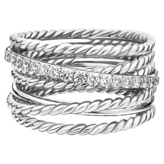 Do they put real diamonds in silver rings?