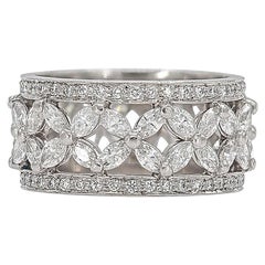Tiffany & Co. Victoria Platinum 2.34 Carat Diamond Band Ring