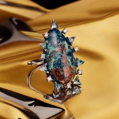 Kingdom 5 - Out of This World - One-of-kind Ring Collection Made in France