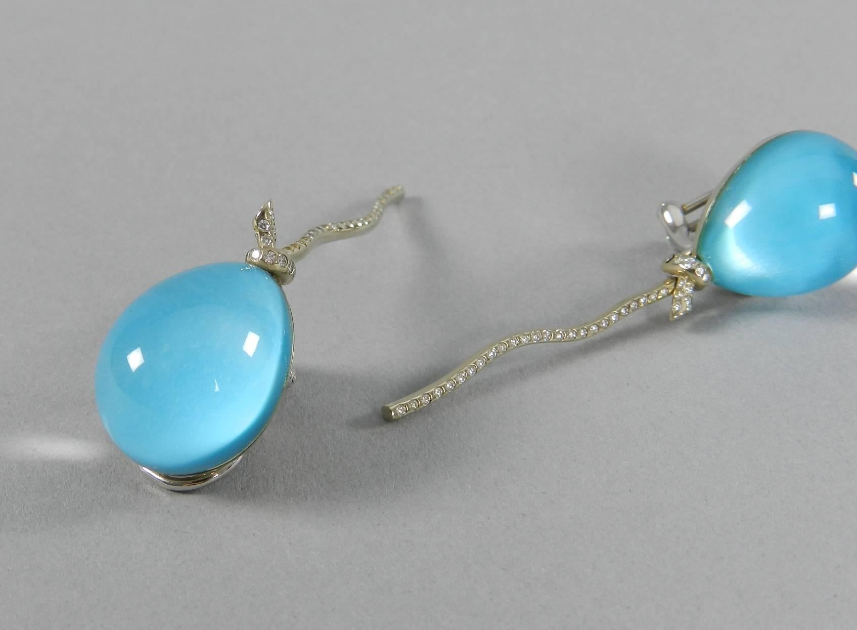 vhernier balloon earrings