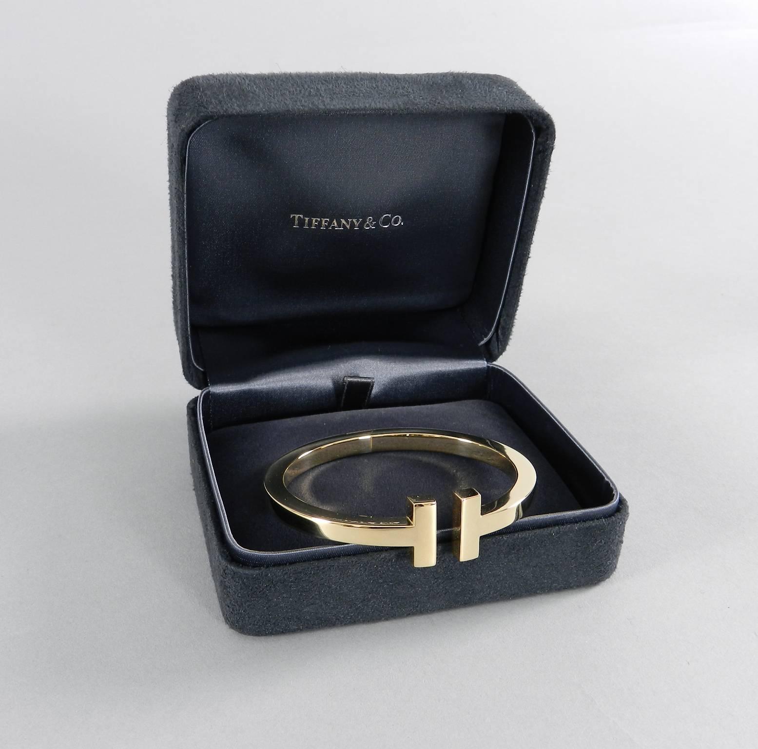 Women's Tiffany & Co. Gold T Bracelet 