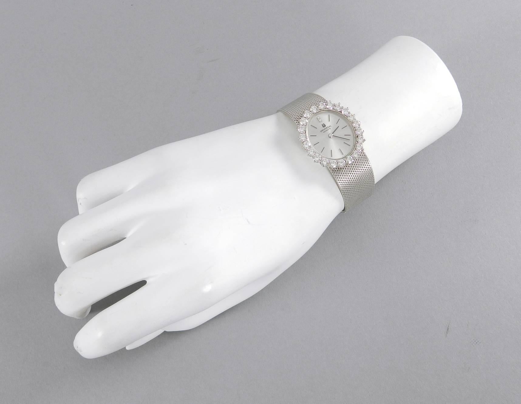 geneve white gold watch