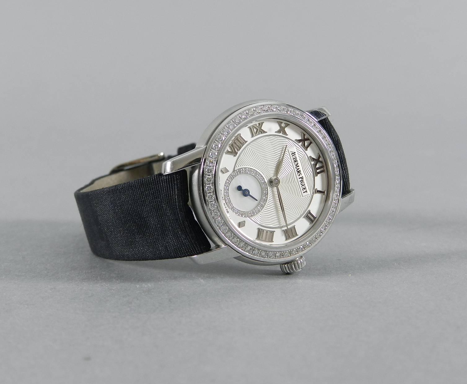 Audemars Piguet Lady Audemars White Gold Diamond Wristwatch 4