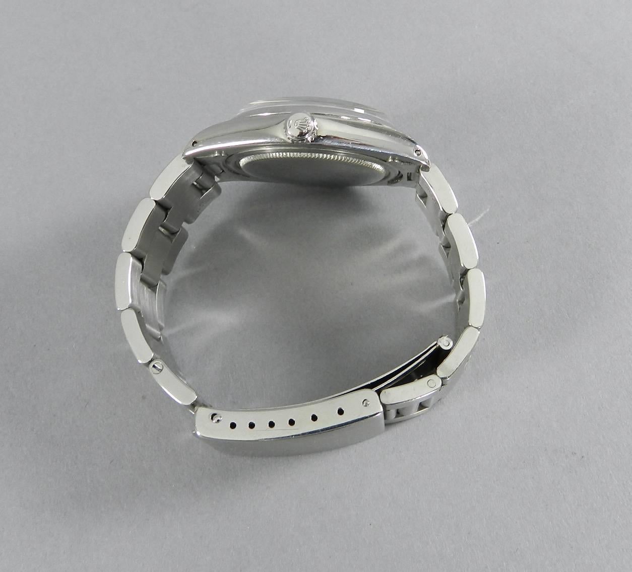 Rolex Stainless Steel Vintage Oyster Date Precision Wristwatch, 1970s 4