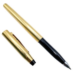 Penna roller vintage A.T. Cross Classic Century 1/20 con rivestimento in oro 12KT, prodotta negli Stati Uniti
