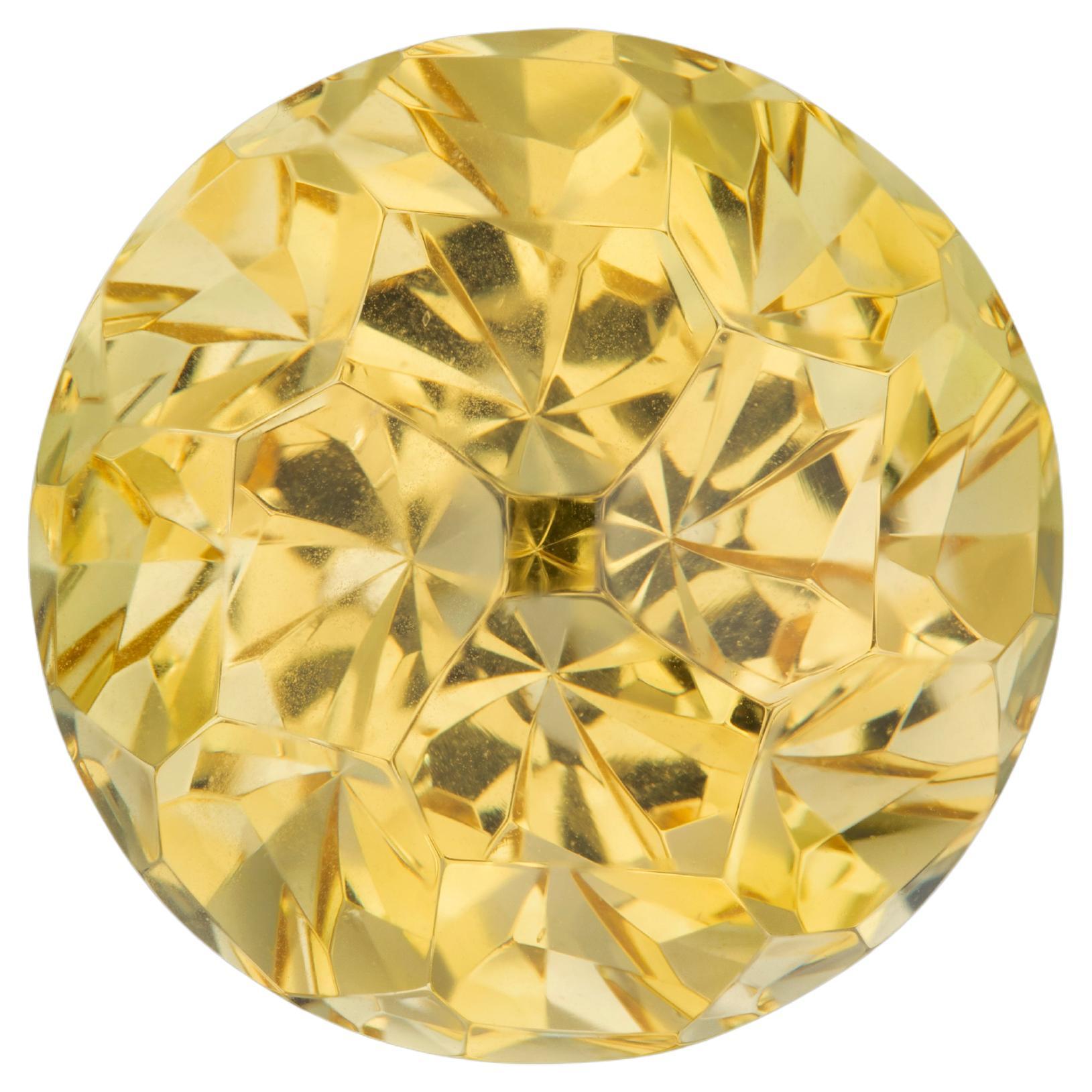 Heliodor 14,82 carats ( béryl jaune)
