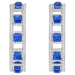 Diamond Hoop Earrings
