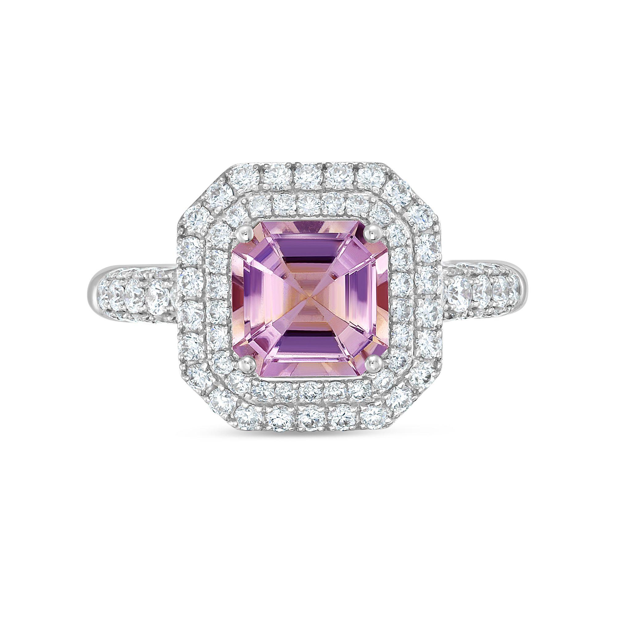 Diana M 1,40cts Turmalin & 0,76cts Diamant Ring in 18kt Gold im Zustand „Neu“ im Angebot in New York, NY