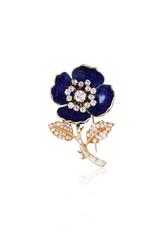 Boucheron Interchangeable Enamel Diamond Gold Brooch