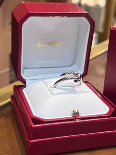 Cartier Juste un Clou 18K White Gold Ring – Size 60
