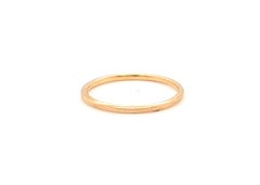 Victorian Baby Ring Band 14K Yellow Gold Antique Vintage Original 1900's