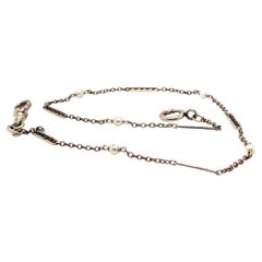Art Deco Pocket Watch Chain Antique Original 1920's Hamilton &Hamilton Jr. Inc.