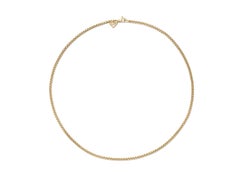 David Yurman Solid 18K Box Chain Necklace 2.7mm Authentic 18" MSRP $4, 350