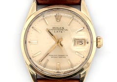 Rolex Mens Wrist Watch 1550 Oyster Perpetual Date Retro Original 1974