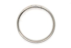 Art Deco Diamond Wedding Band Ring .10ct Mined Original 1932 14K White Gold