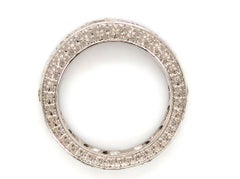 Victorian Graduated Eternity Band 3.10ct OMC 1900's .40ct EGL G SI Sizeable NOS
