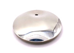 Collier Tiffany & Co avec pendentif rond en argent sterling, création d'Elsa Peretti
