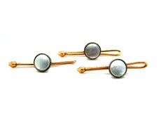 Art Deco Mens Tuxedo Set Shirt Studs Mother of Pearl Krementz