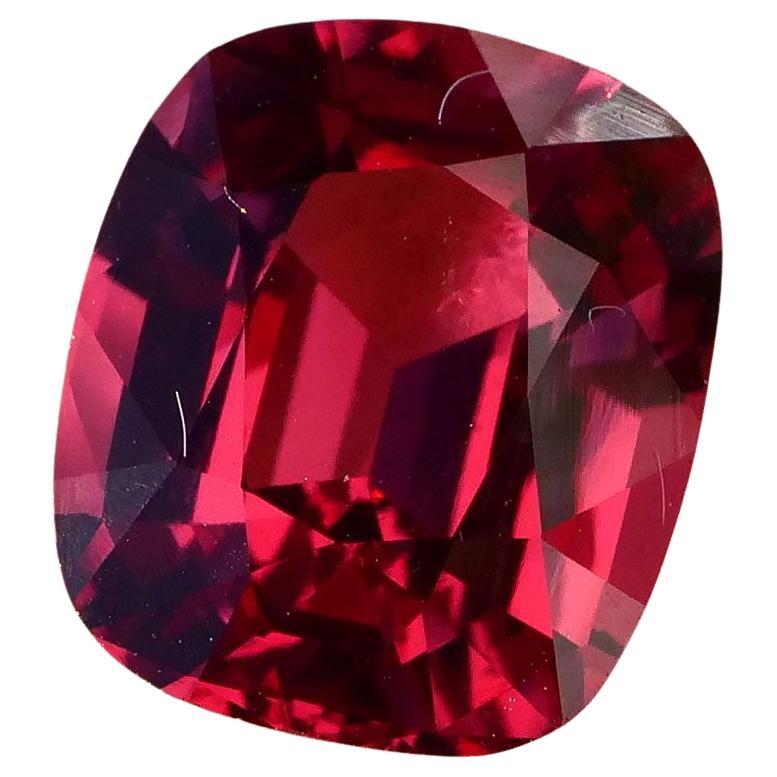 Spinel diamond ring RED RARE from Afghanistan, 3.65 ct, Mine Badachshan, unique! 
..... sometimes investment stones are also set, it would be too good to forget this wonderful spinel like a gold bar in the safe ......, here would be a red spinel