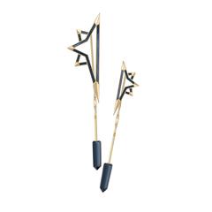 Ana De Costa For Rolls-Royce Gold Enamel Small Star Pin 6