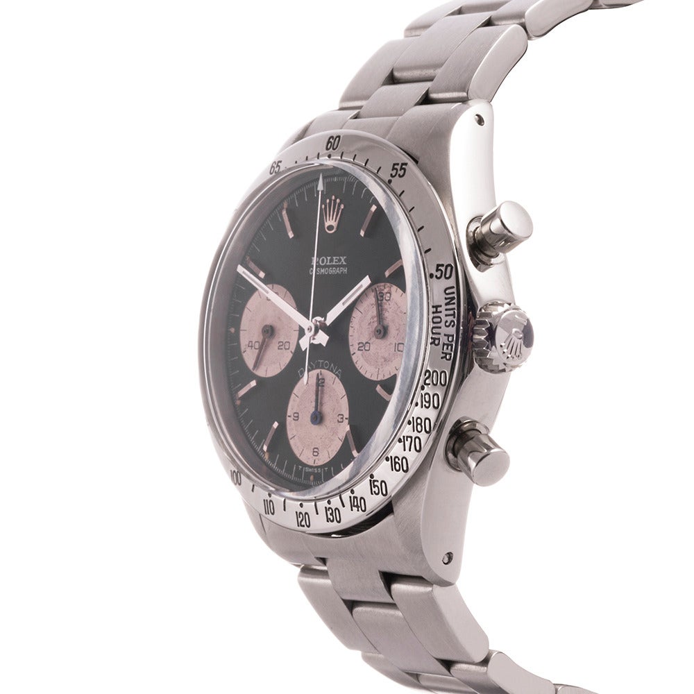 Rolex Stainless Steel Daytona Wristwatch Ref #6262