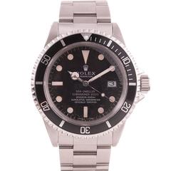 Rolex Stainless Steel “Patent Pending” Mark I Double Red SeaDweller Wristwatch