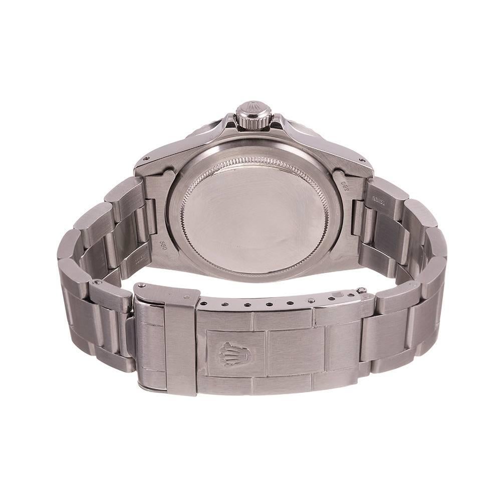 Men's Rolex Stainless Steel “NATO” Submariner Wristwatch Ref 1680