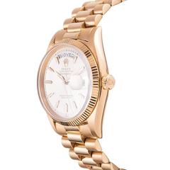 Rolex Yellow Gold Day-Date Italian Day Wheel Wristwatch Ref 6611B